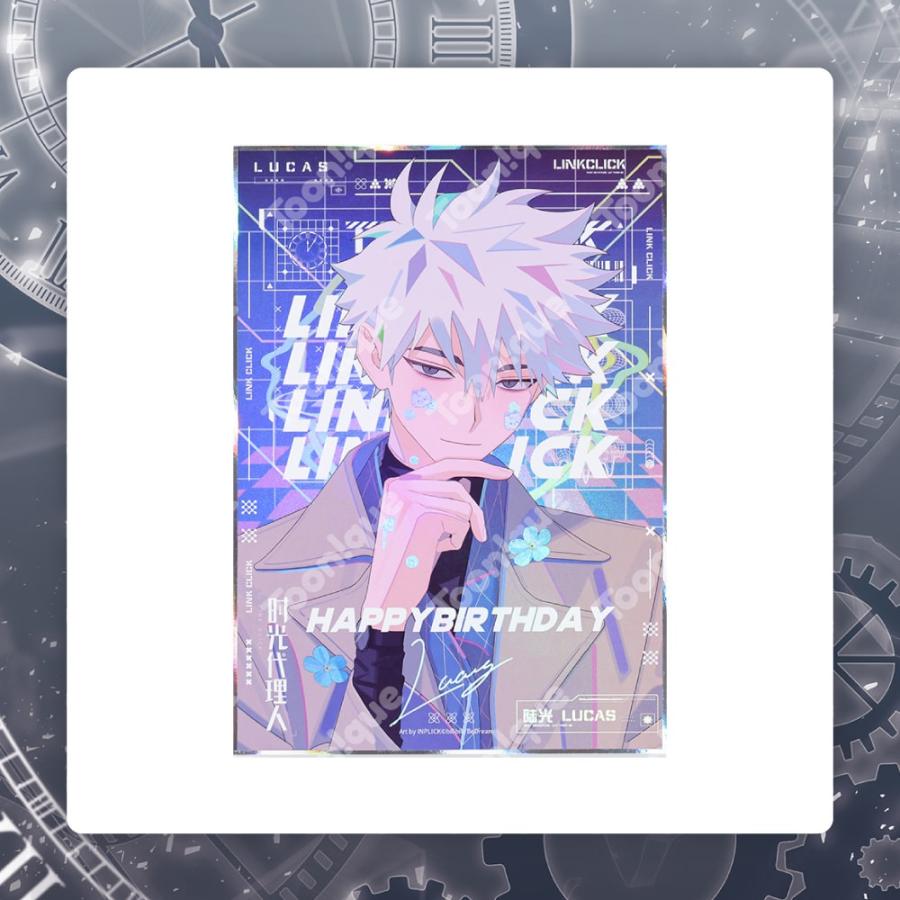 韓国 アニメ グッズ『時光代理人 Fancy Dayシリーズ 誕生日 記念 色紙