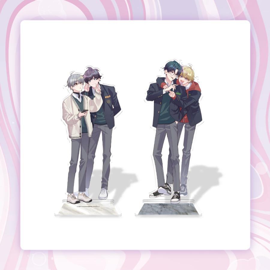 韓国 コミック グッズ『二人のマーブリング アクリルスタンド（2種類