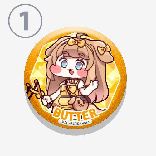 韓国 ゲーム グッズ『ザ・トリッカル グリッター 缶バッジ（9種類から