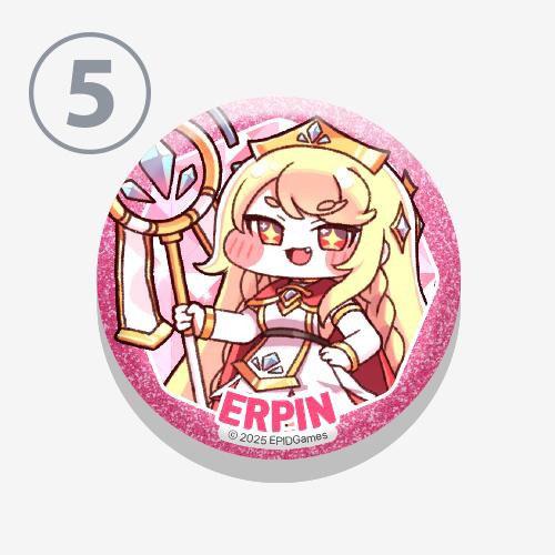 韓国 ゲーム グッズ『ザ・トリッカル グリッター 缶バッジ（9種類から