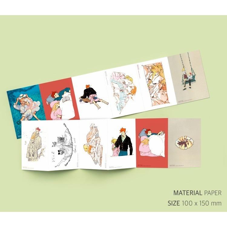 アコーディオンはがき+限定版】韓国語 まんが『Veil(7)』著：コテリ