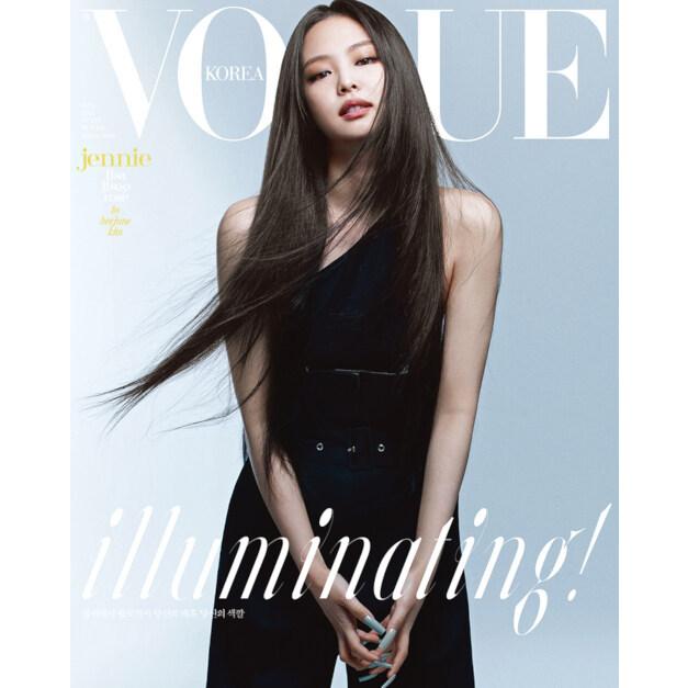 韓国 女性 雑誌 Vogue ヴォーグ Bタイプ Blackpinkのjennie表紙 21年 6月号 誕生日 お祝い Ikon記事