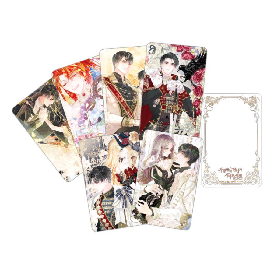 韓国 コミック グッズ『愛され悪女が消えた世界 フォトカードフレーム