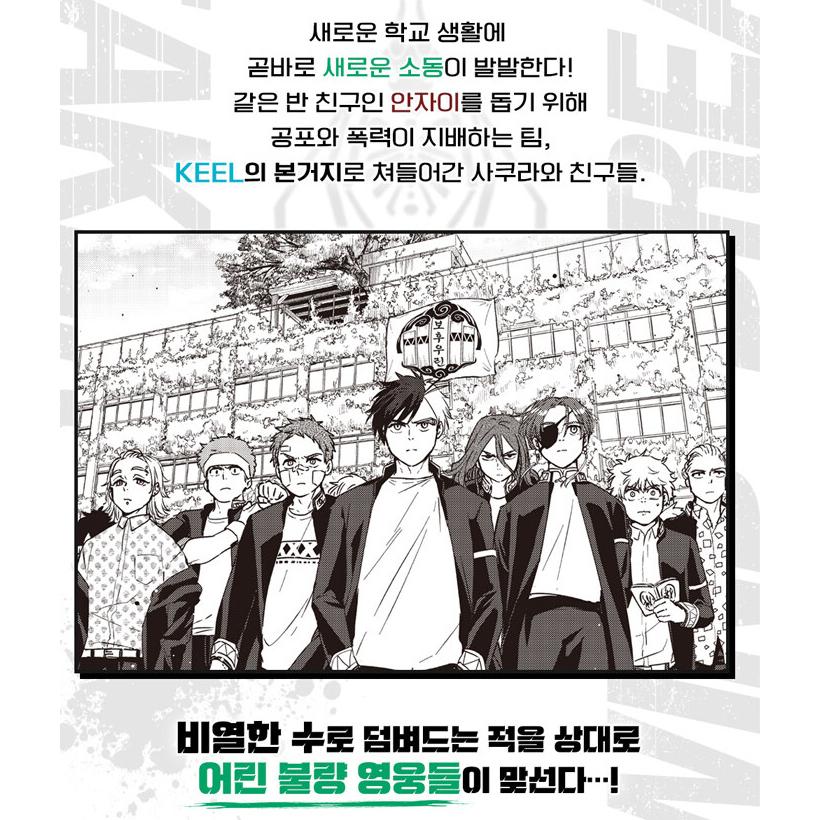 韓国語 まんが『WIND BREAKER(6)』著：にい さとる（韓国版） ※初版