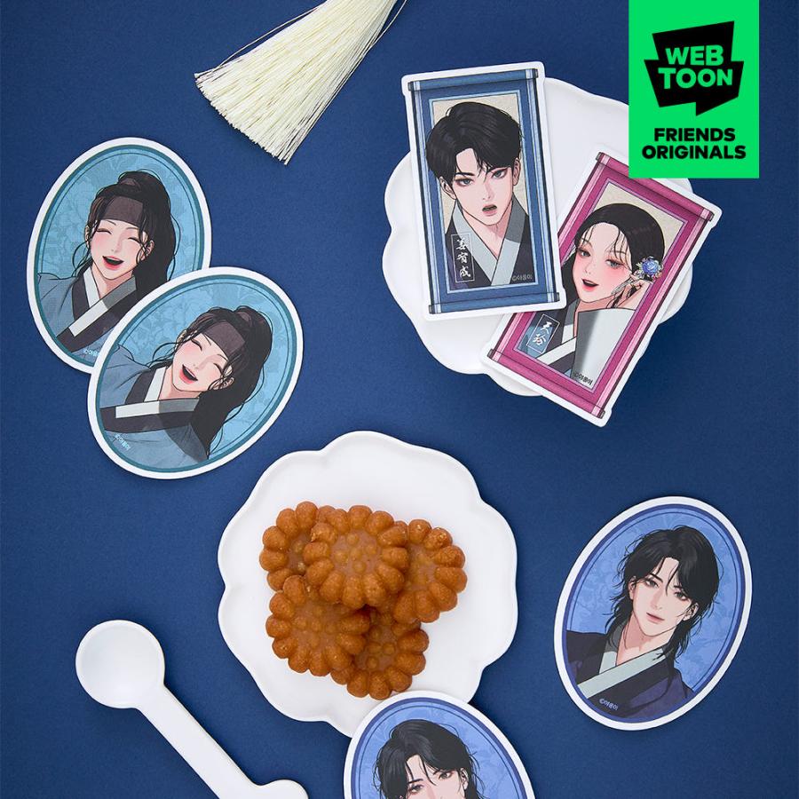 韓国 コミック グッズ『縁の軌跡 ビッグステッカーパック』公式グッズ