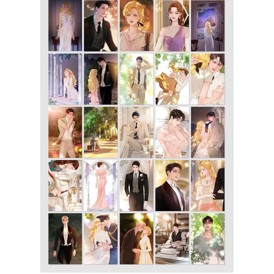 韓国 コミック グッズ『泣いてみろ、乞うてもいい はがきブック』公式