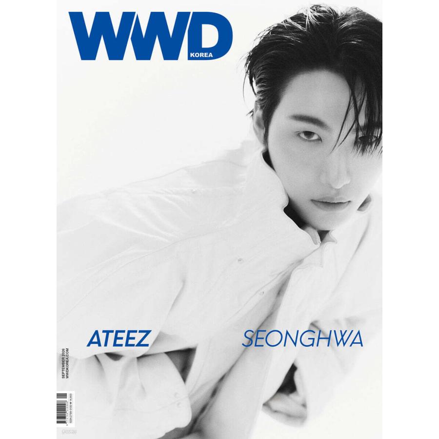 韓国雑誌 WWD Korea 2026年 9月号 (ATEEZのソンファ表紙選択)Aタイプ