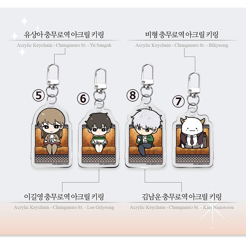 韓国 コミック グッズ『全知的な読者の視点から キャラクター アクリル