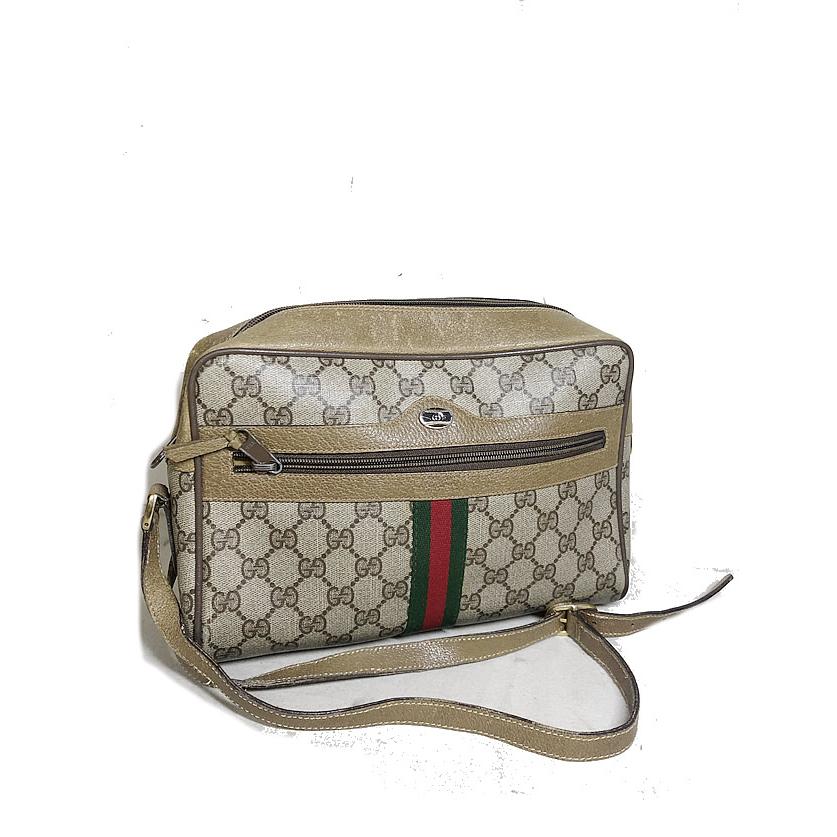 最適な価格 美品 Gucci オールドグッチ Gg柄 シェリー ショルダーバッグ 紙タグ付き 当店人気 送料無料 Skylanceronline Com
