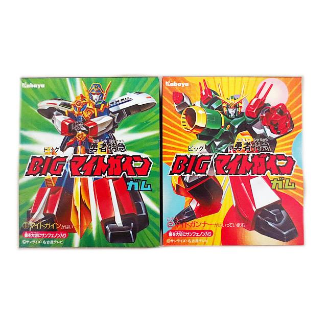 新品カバヤ BIG 勇者特急マイトガイン ガムマイトガイン マイトガンナー