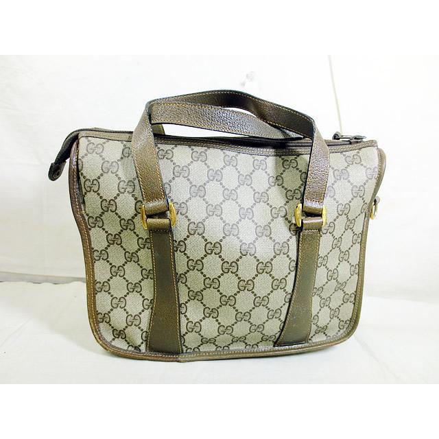【美品】オールドグッチ グッチプラス GGスプリーム ロゴ金具 ショルダーバッグ GUCCI オールドグッチ GGスプリーム 2wayショルダーバッグ