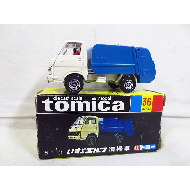 新品 トミカ トミー 黒箱 いすゞ エルフ 清掃車 : 虹屋 - 通販 - Yahoo