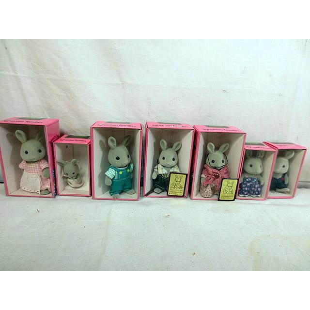 美品 エポック社 シルバニアファミリー ウサギ おじいちゃん 美品 エポック社 シルバニアファミリー ウサギ おじいちゃん
