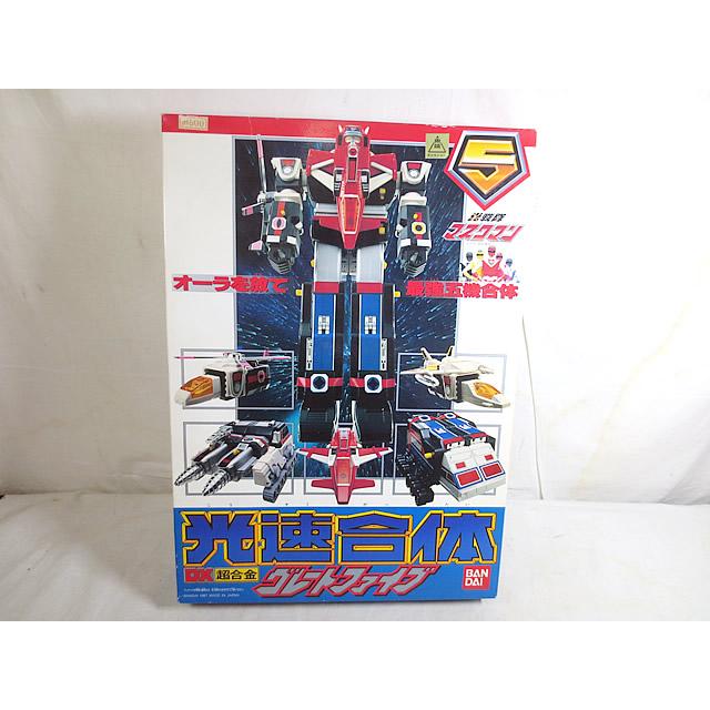 バンダイ光戦隊マスクマスク　DX超合金グレートファイブ DX超合金 グレートファイブ 光戦隊マスクマン 昭和レトロ ロボ