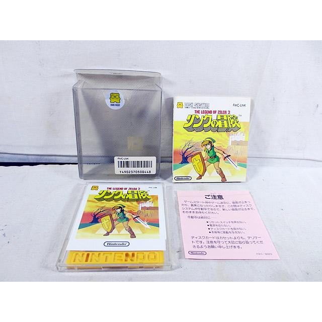 美品　ファミコン　FC　ディスクシステム　リンクの冒険　完品_1