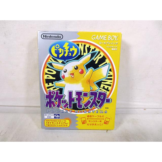 美品 任天堂 ゲームボーイ GB ポケットモンスター ピカチュウ : 22559 