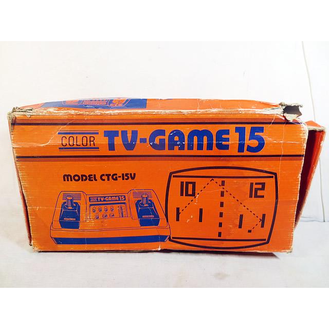 任天堂 カラー テレビゲーム 15 COLOR TV-GAME15 CTG-15V : 虹屋