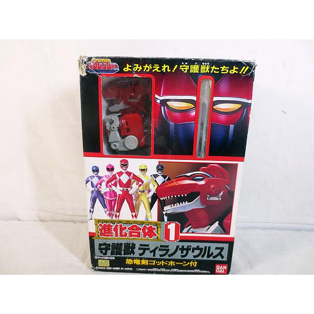 BANDAI - 美品　バンダイ 恐竜戦隊ジュウレンジャー 進化合体 守護獣 ティラノザウルス 美品 バンダイ 恐竜戦隊ジュウレンジャー 進化合体 守護獣 ティラノ