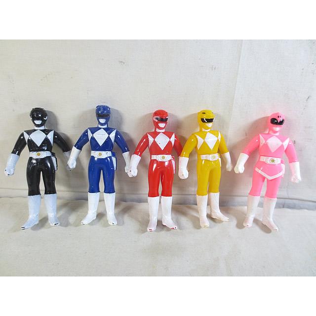 ⚠️デッドストック品　恐竜戦隊ジュウレンジャー　ファイブセット　ソフビ　バンダイ 美品 バンダイ 恐竜戦隊ジュウレンジャー ソフビ 5体 セット : 虹屋