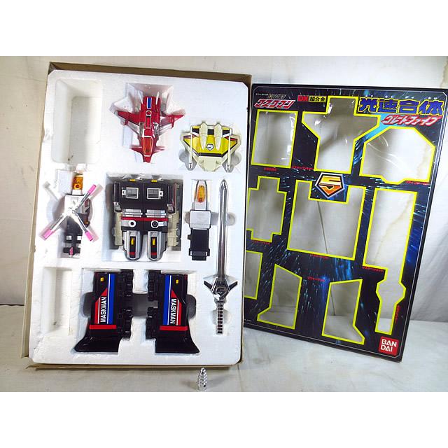 美品 バンダイ DX超合金 光戦隊マスクマン 光速合体 グレートファイブ
