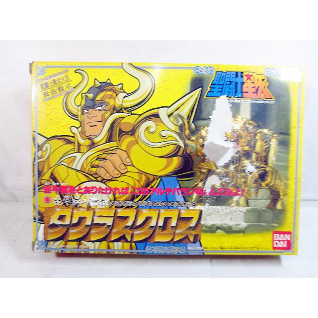 タウラスクロス　聖闘士星矢　聖衣大系 美品 バンダイ 聖闘士星矢 黄金聖衣 聖闘士聖衣大系 タウラスクロス