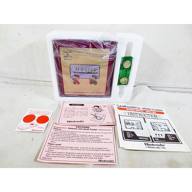 新品 Nintendo 任天堂 ゲーム＆ウォッチ マルチスクリーン マリオ