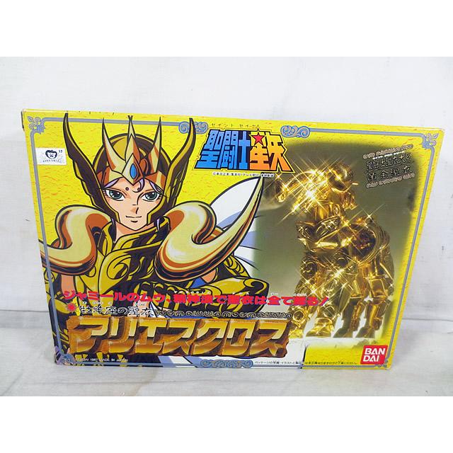 美品 バンダイ 聖闘士星矢 聖闘士聖衣大系 黄金聖衣 アリエスクロス