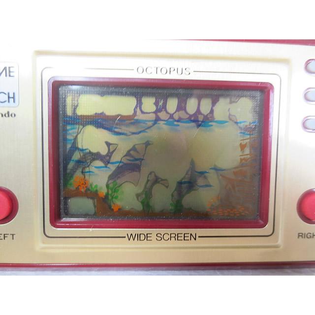 美品 任天堂 オクトパス OC-22 ゲームウォッチ : 虹屋 - 通販 - Yahoo