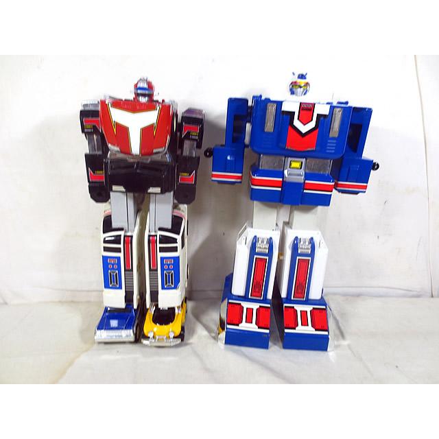 ＤX超合金ターボロボ　ターボラガー　2体セットターボレンジャー　1989年 美品 バンダイ 高速戦隊ターボレンジャー ターボロボ ターボラガー