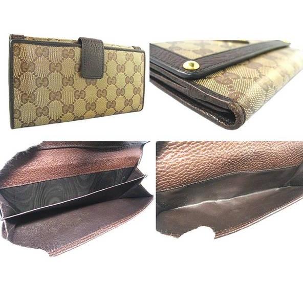 GUCCI グッチ GG柄 ハート Wホック長財布 GUCCI グッチ 長財布 GG