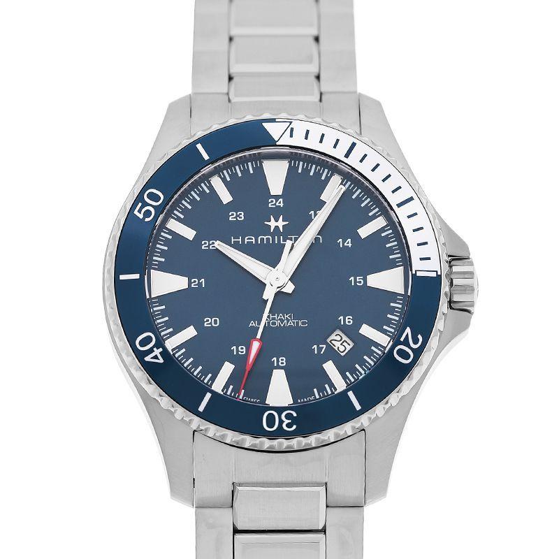 超話題新作 ハミルトン 腕時計 時計 メンズ 新品 H82345141 オート スキューバ ネイビー カーキ 腕時計