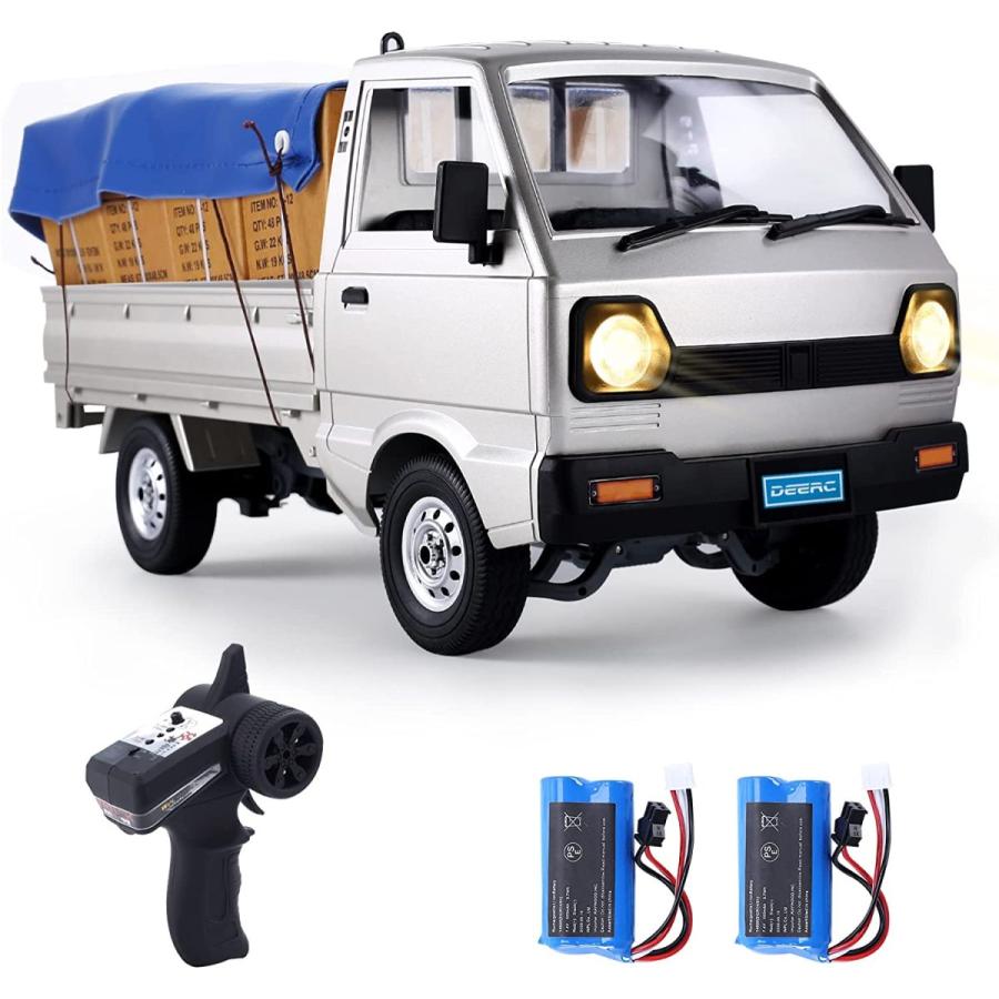 Deerc 自動車 ラジコンカー オフロード 子供 大人向け カートン 1 10スケール 軽トラ ラジコン