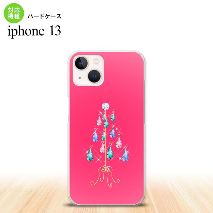 i13 iPhone13 ケース ハードケース ツリーイヤリング ピンク 人気 おしゃれ スマート シンプル nk-i13-632｜nk115
