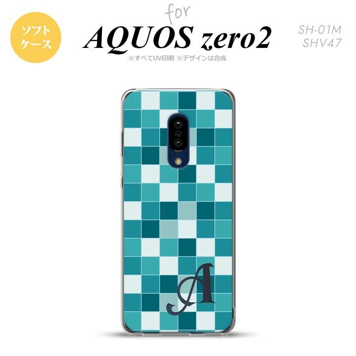 AQUOS zero モザイク ソフトケース カバー アクオスゼロ2