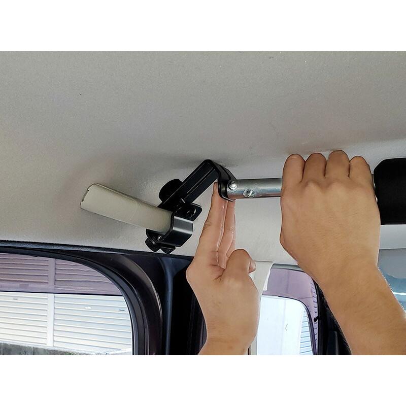 高低ワンタッチバー 車内キャリア 簡単に高さ変更可能 サイドバーにも手すりにも 0007 なみのりこぞうカンパニー 通販 Yahoo ショッピング