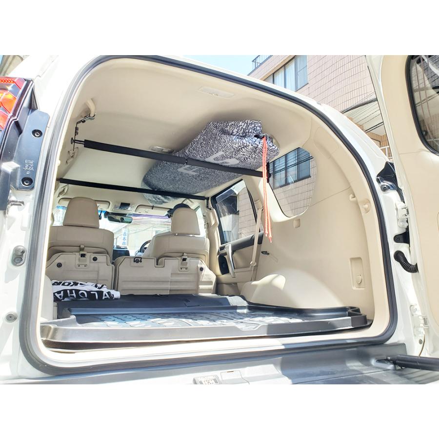 ランドクルーザー 4代目150系プラド専用 車内キャリア 2本セット