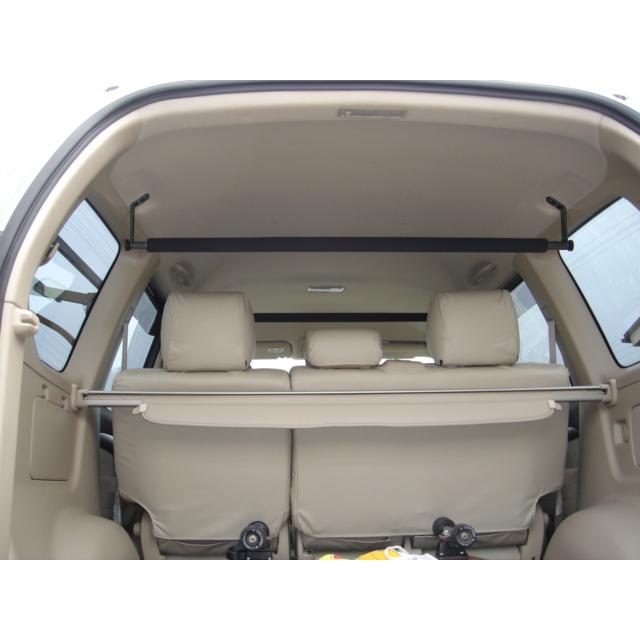 ランドクルーザー 旧プラド（3代目120系2002〜2009）車内キャリア 高さ