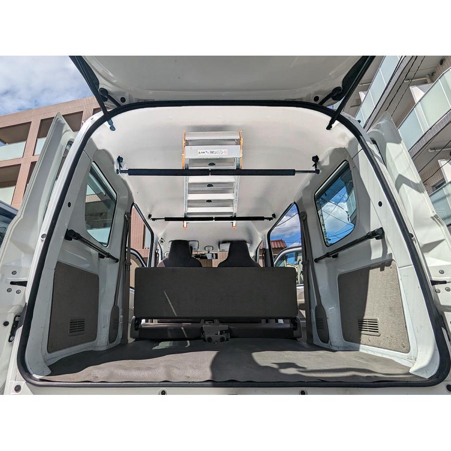 NKC 蝶つがいステー直留めタイプ 車内キャリア 2本セット 延長ステー