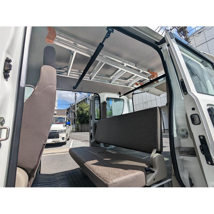 NKC 蝶つがいステー直留めタイプ 車内キャリア 2本セット 延長ステー