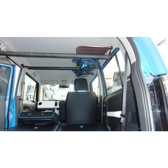 NKC 蝶つがいステー直留めタイプ 車内キャリア 2本セット 延長ステー