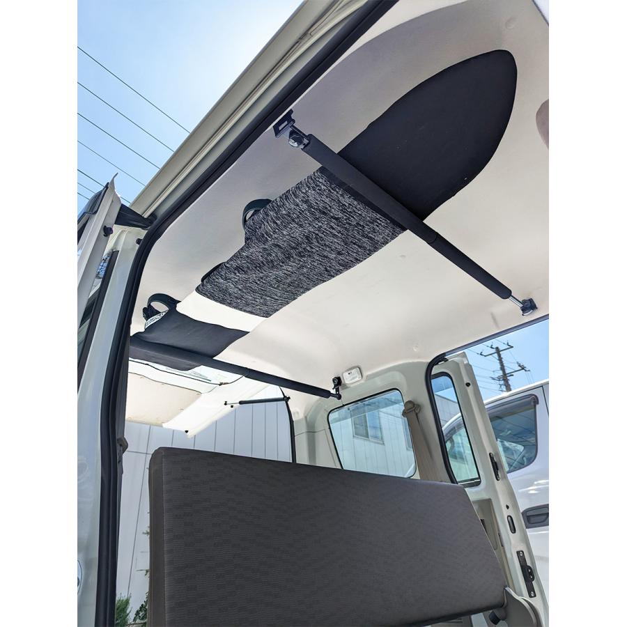 NKC 蝶つがいステー直留めタイプ 車内キャリア 2本セット 延長ステー