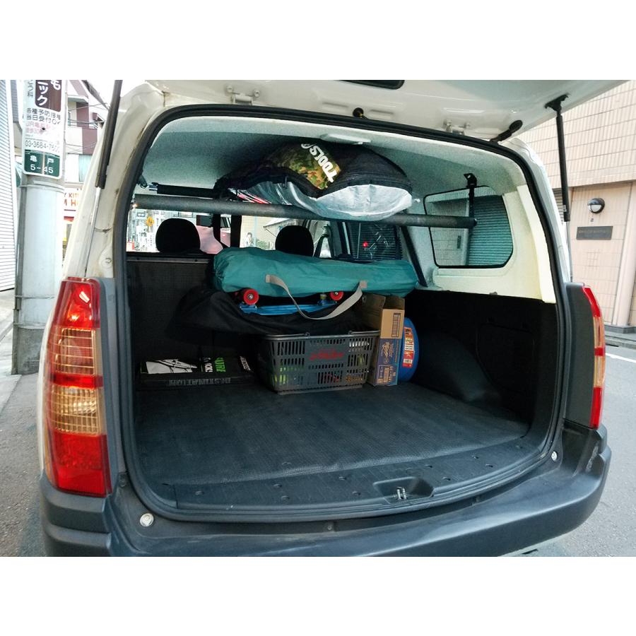 サクシード [NKC] プロボックス 車内キャリア2本セット 延長ステー