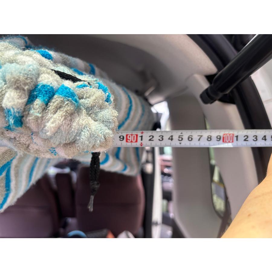 N-BOX [NKC] ekスペース DAYZ ROOX 専用車内キャリア2本セット 縦