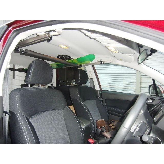 フィットシャトル 車内キャリア 中積み インテリアバー サーフボード スノーボード 脚立 アウトドア レジャー 0145 なみのりこぞうカンパニー 通販 Yahoo ショッピング