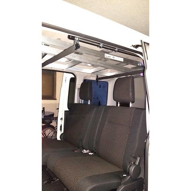 車内 キャリア アトレーワゴン 5代目 S300系 ハイゼットカーゴ サーフ スノーボード 脚立 室内 積載 インテリアバー 0152 なみのりこぞうカンパニー 通販 Yahoo ショッピング