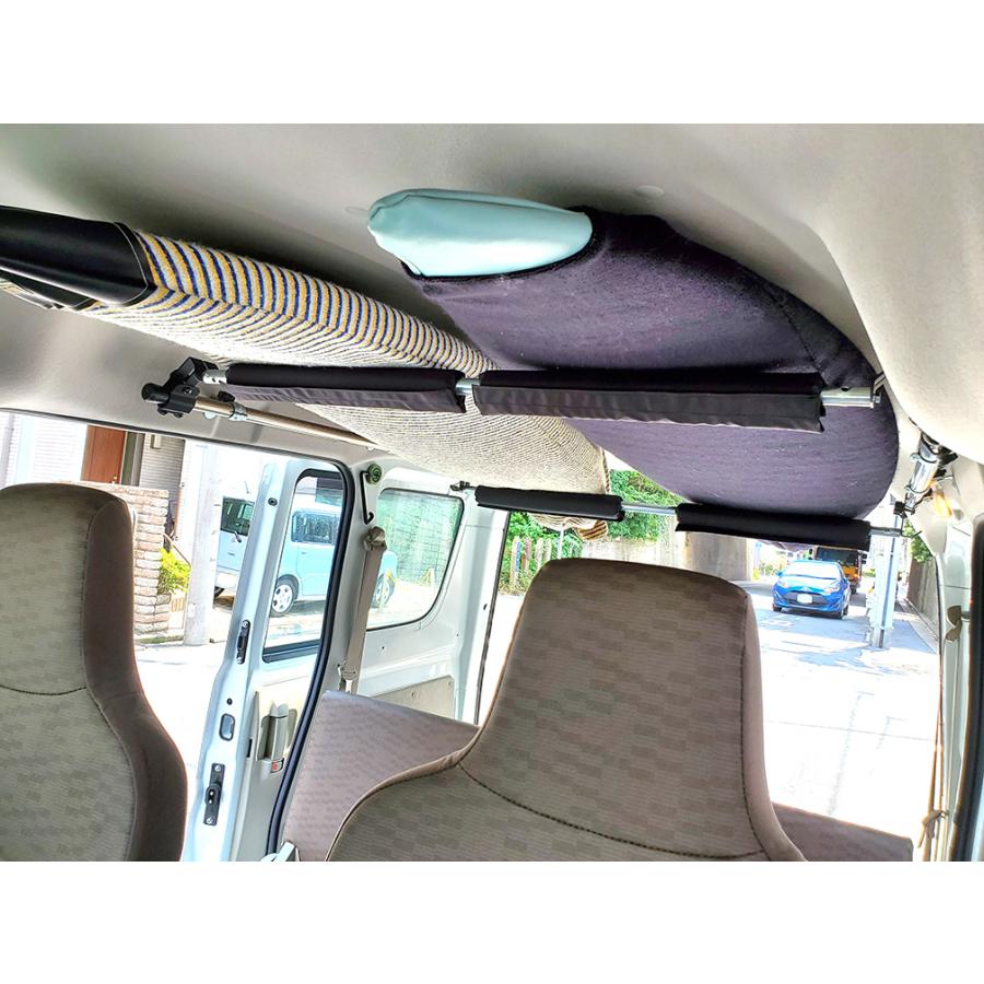 エブリイ Da17 ハイゼット バモスホビオ サイドバー 高低ワンタッチバーセット 車内キャリア 0177 なみのりこぞうカンパニー 通販 Yahoo ショッピング