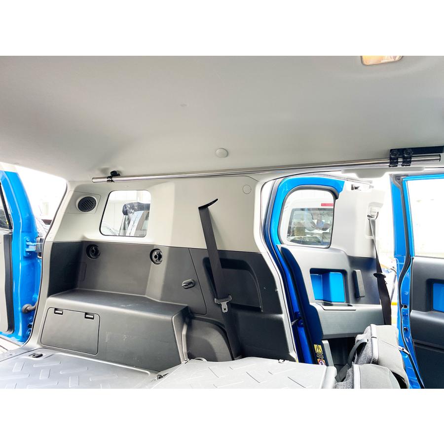 NKC］FJクルーザー専用 サイドバー 左右2本セット 車内ラック