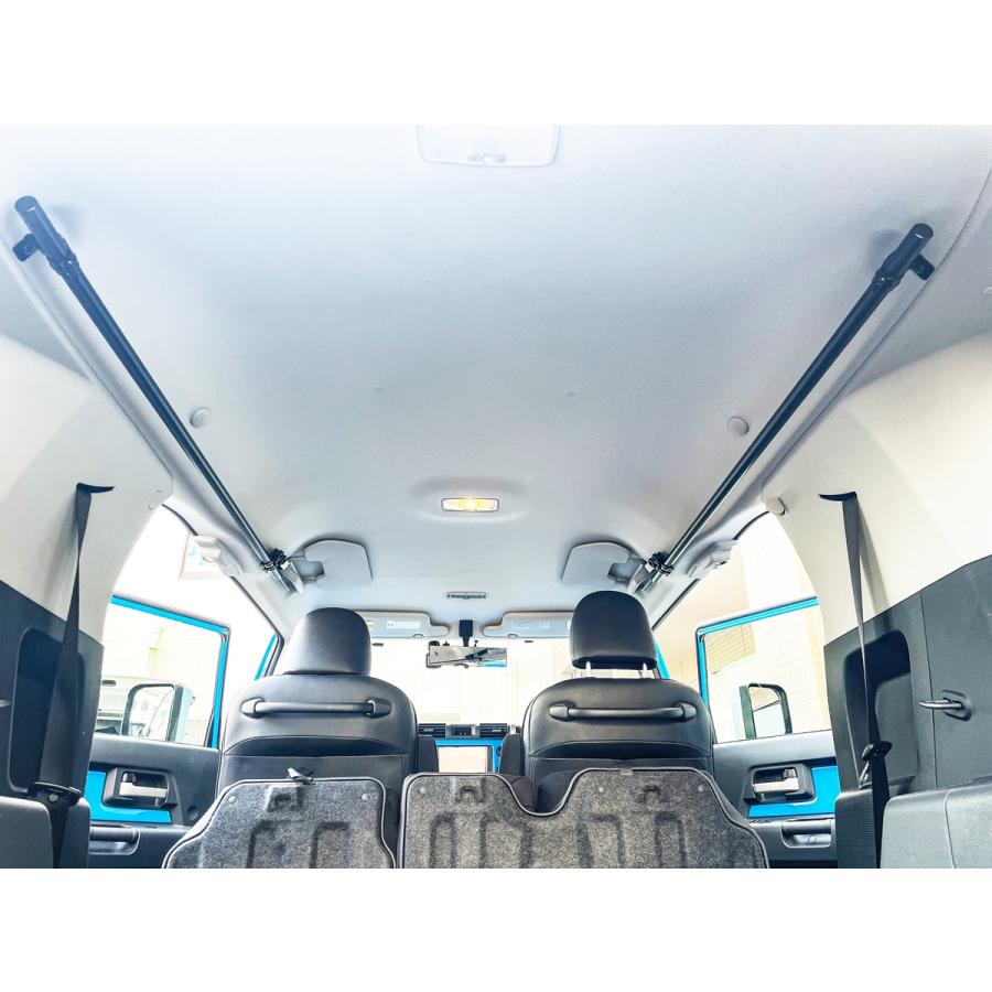 NKC］FJクルーザー専用 サイドバー 左右2本セット 車内ラック