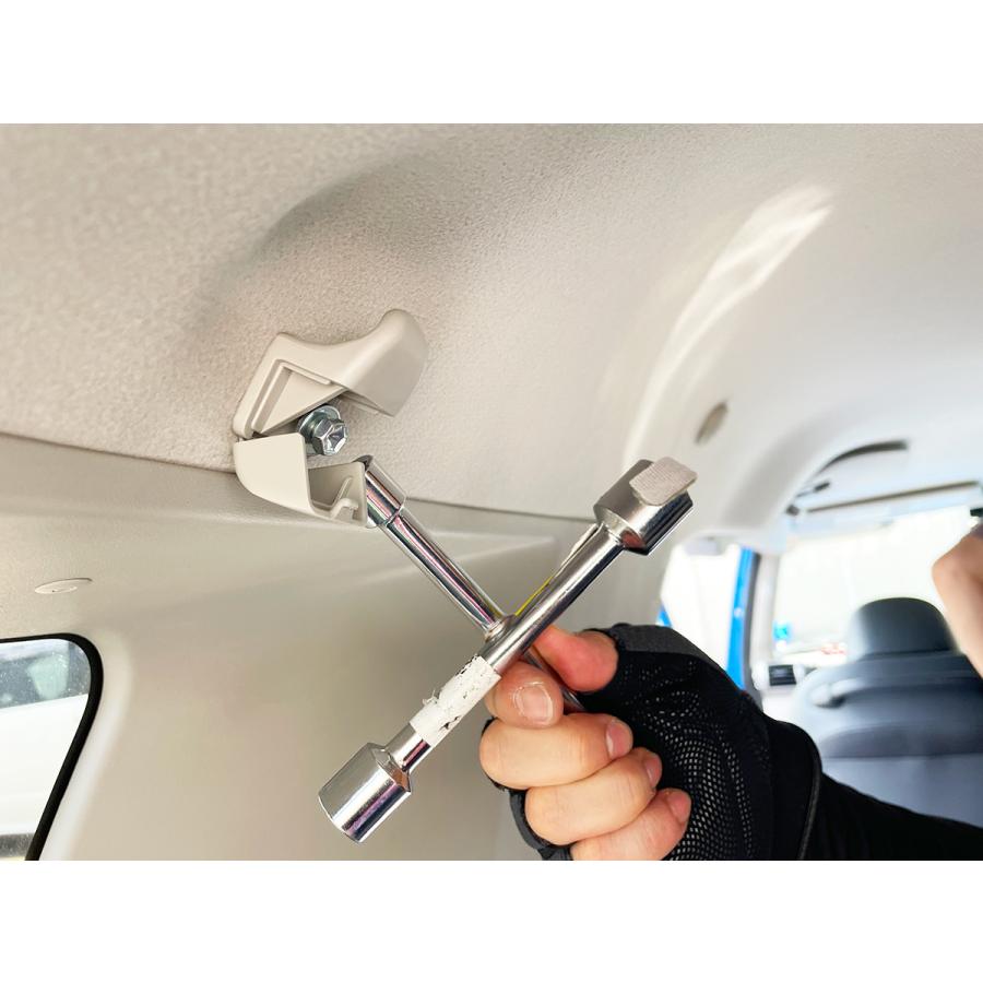 NKC］FJクルーザー専用 サイドバー 左右2本セット 車内ラック