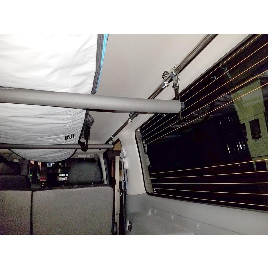 NV350 キャラバン E26 アルミ製サーフボードキャリア 2段タイプ 高さ